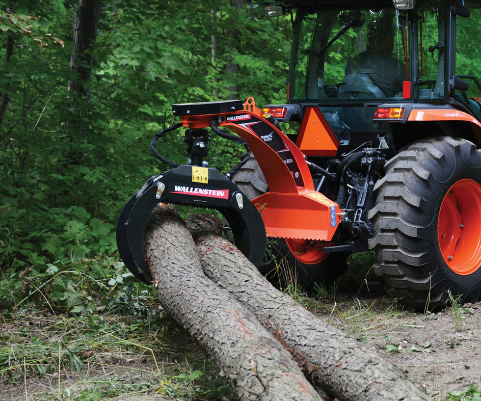 Wallenstein LXG320S Log Grapple