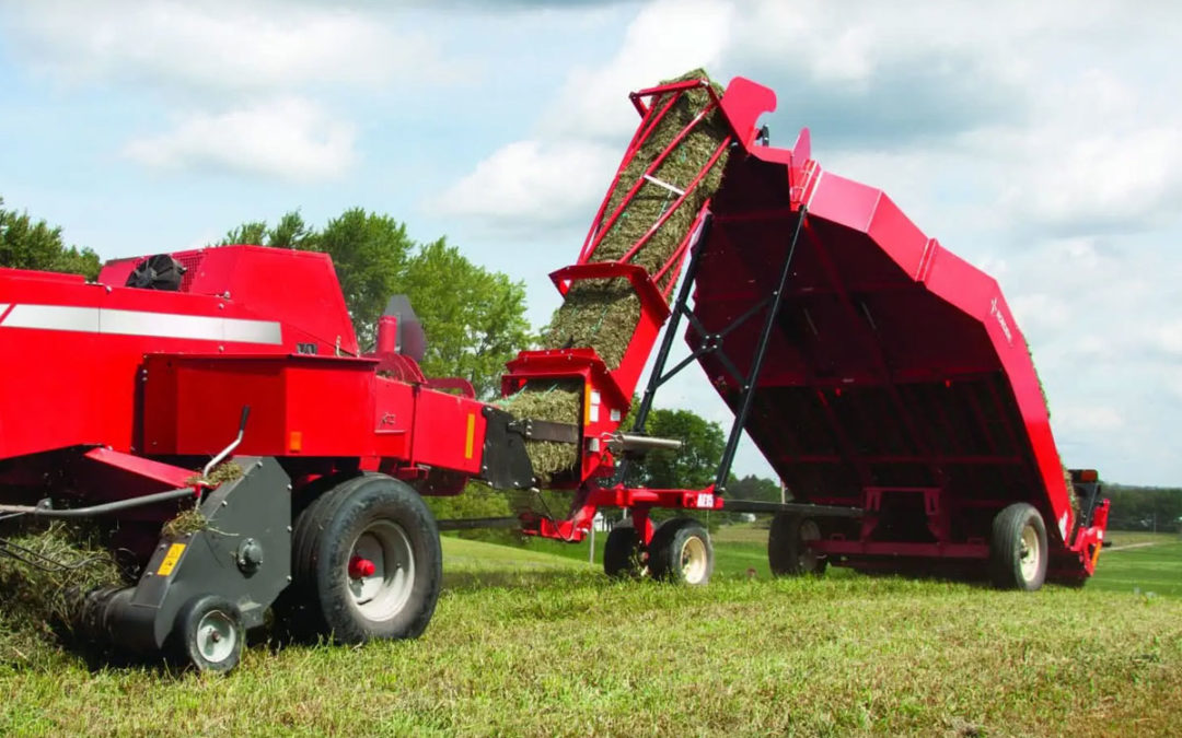 How a Hay Accumulator Works