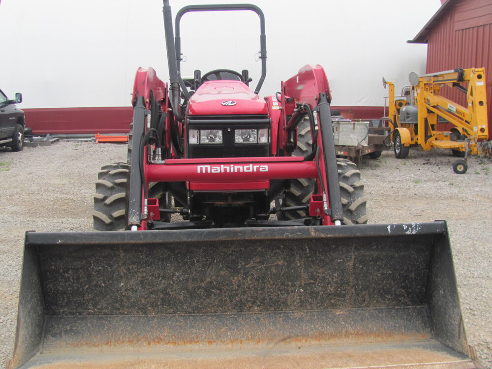 Used Mahindra tractor with 291.2 hours and fully serviced and ready to go.