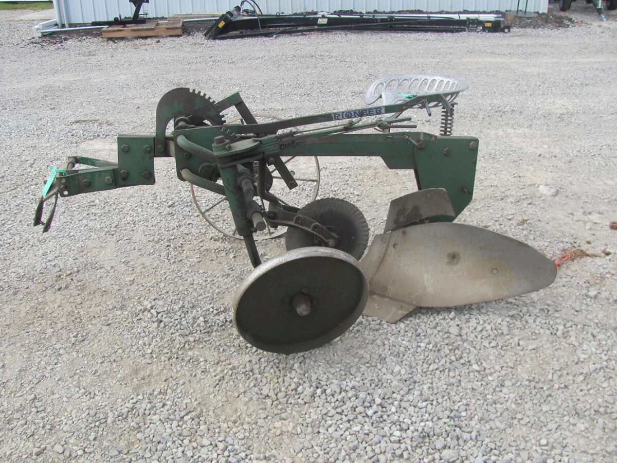 Used Sulky Plow (14" Pioneer Oliver) in good condition.