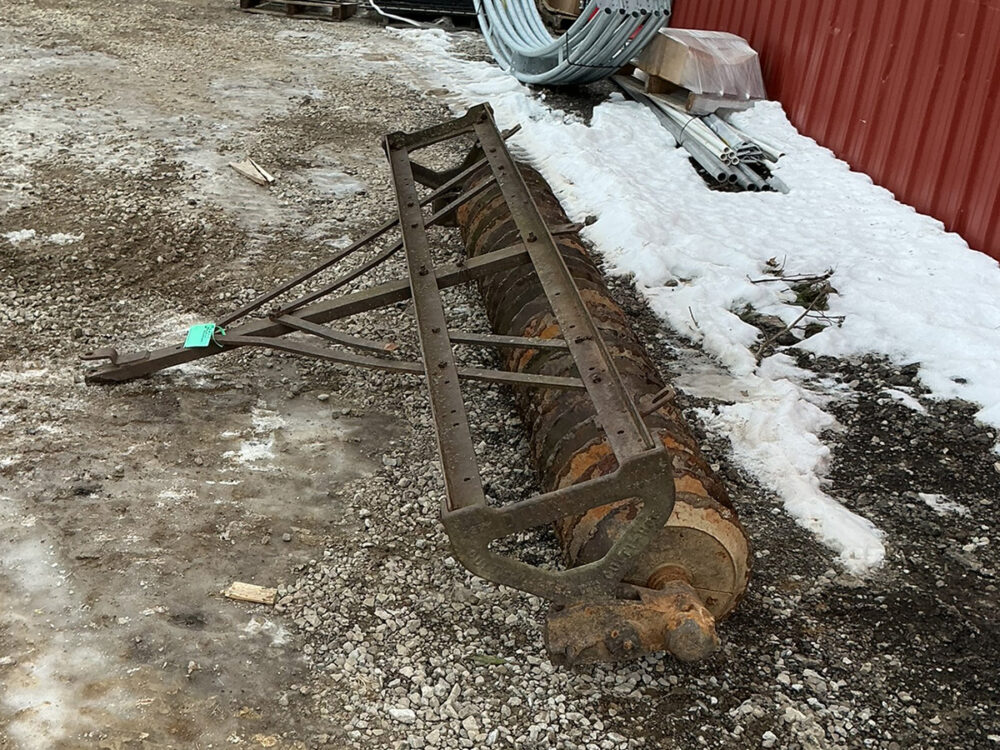 Used Dunham 8' packer with pull-type design.