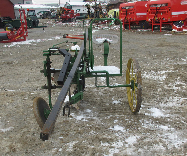 Used White Horse 715 rock plow in good condition.