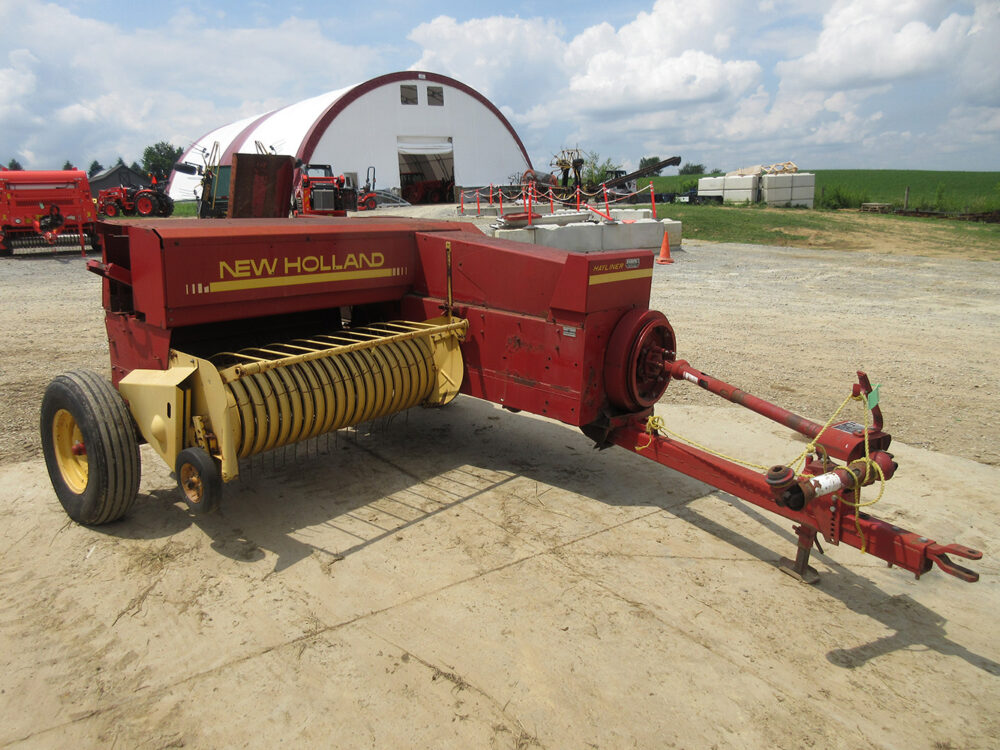 Used equipment: New Holland 311 square baler, in good condition, serial number 738112