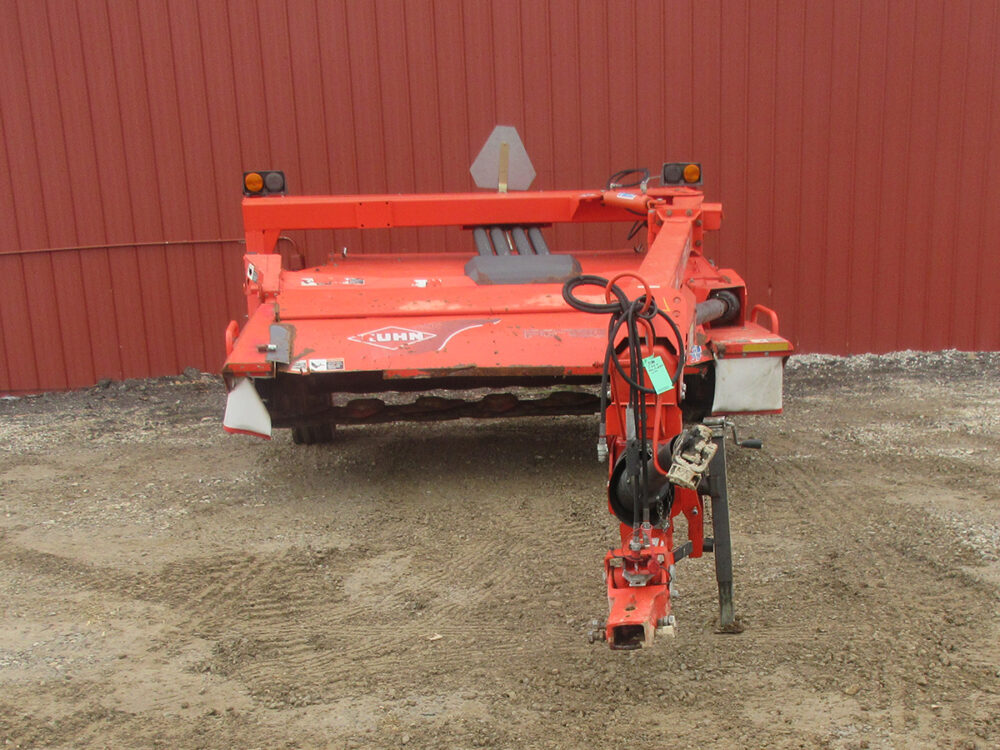 Used equipment: Kuhn FC283RTG discbine, tested and run in the shop, field ready, serial number CO314