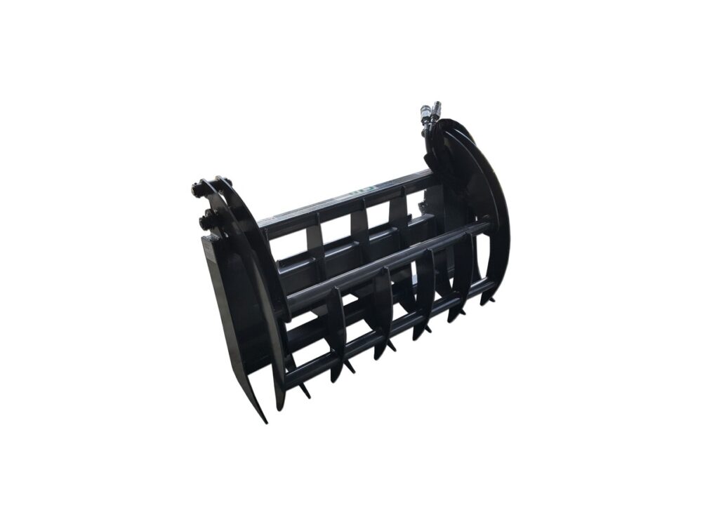 Mini Skid Steer Grapple Rake