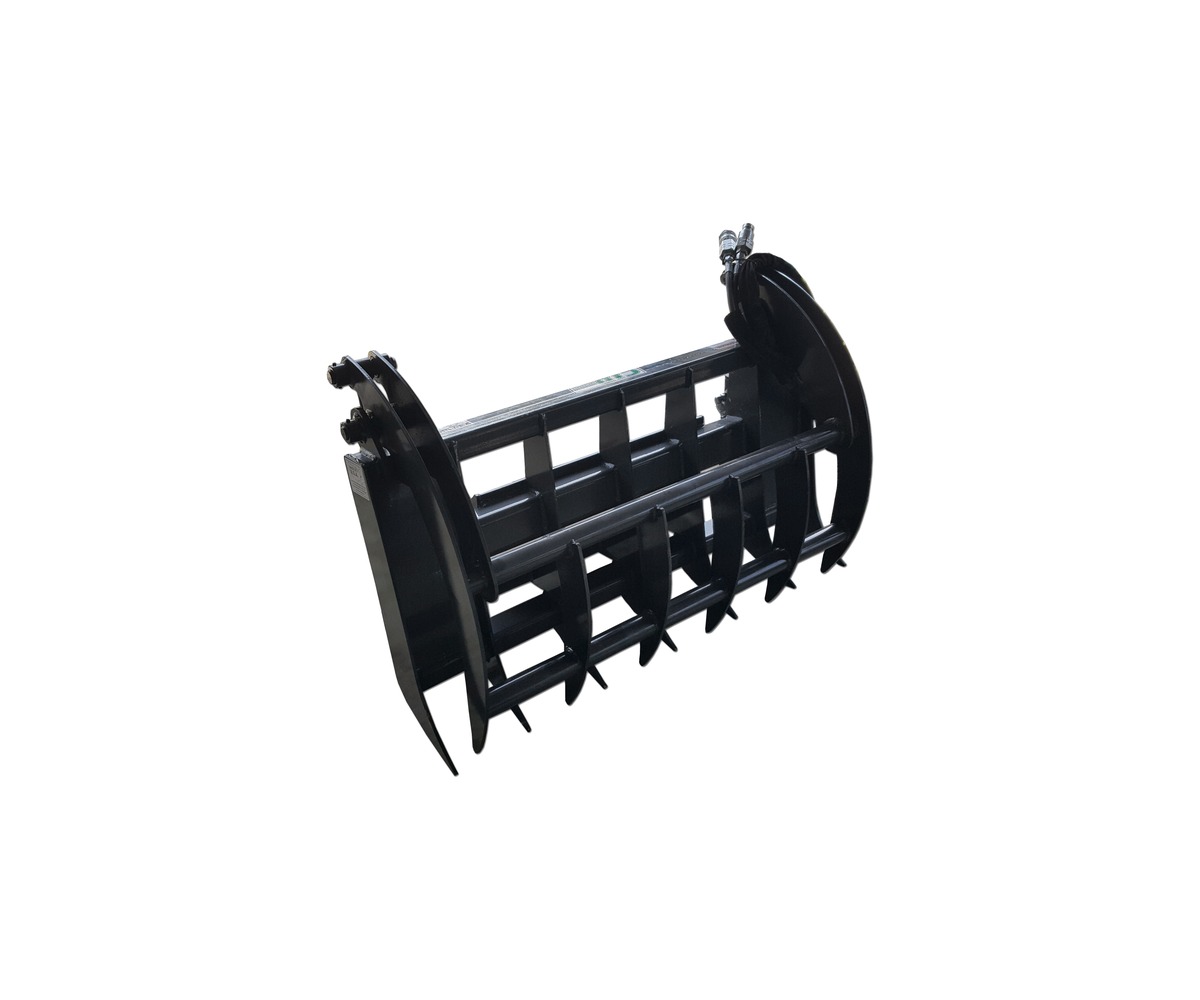 Mini Skid Steer Grapple Rake