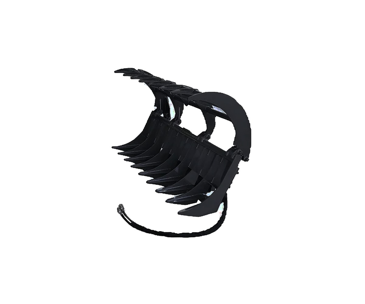 Severe Duty Skid Steer Grapple Rake